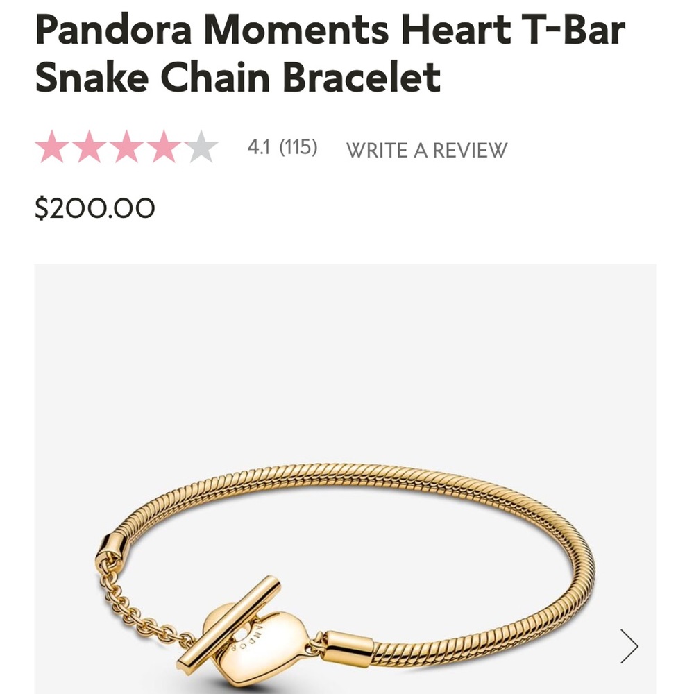 Pandora bracelet